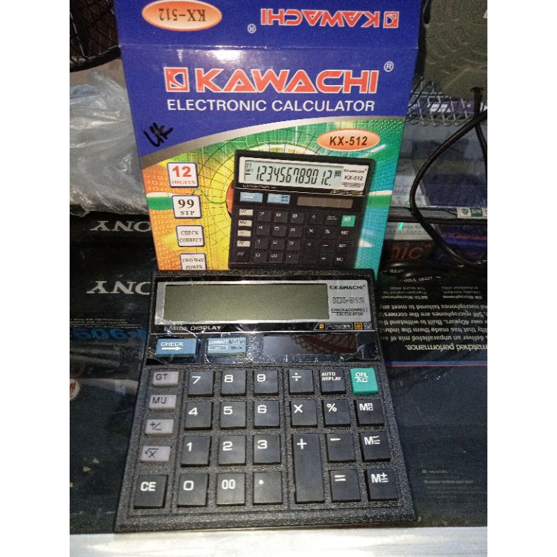 

kalkulator kawachi kx-512 black