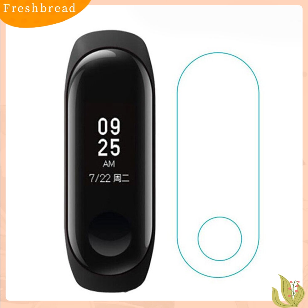 Terlaris 3Pcs Screen Protector Protect Film for Xiaomi Mi Band 3 Smart Wristband Bracelet