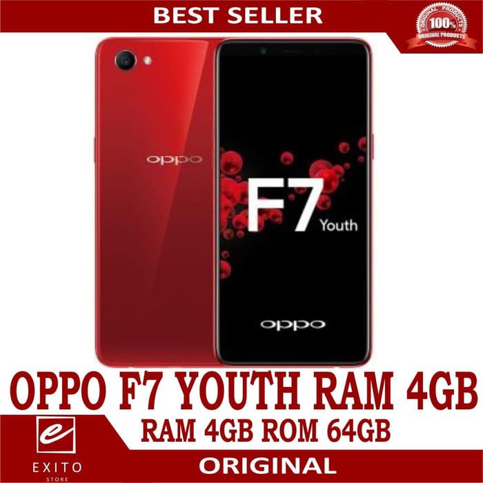 OPPO F7 YOUTH RAM 4 GB ROM 64 GB GARANSI OPPO INDONESIA