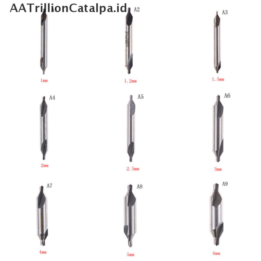 (Aatrillioncatalpa) Set Mata Bor Countersink Sudut 60 Derajat Bahan Hss