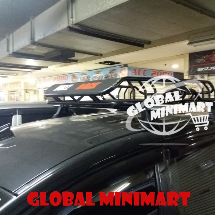 PAKET CROSS BAR CROSSBAR JEPIT BODY + BUZZ RACK HONDA MOBILIO