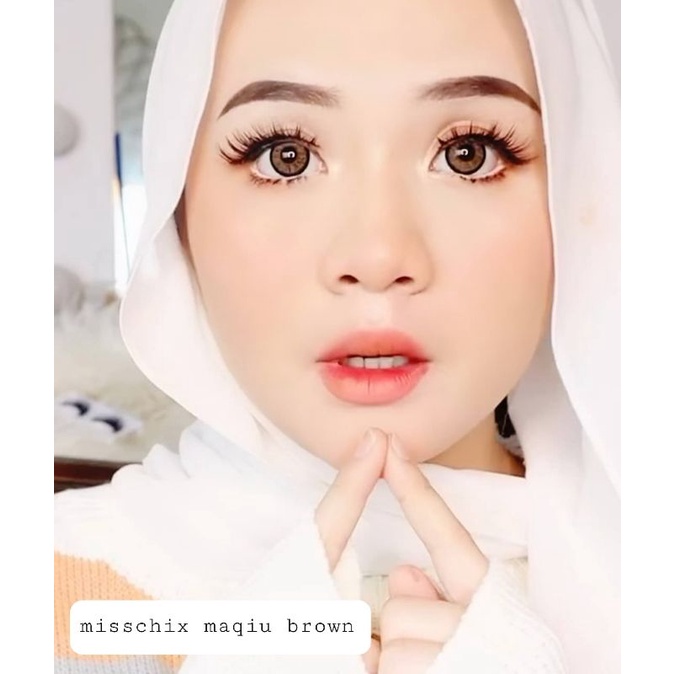 SOFTLENS MAQIU GREY / BROWN by MISS CHIX ( MOTIF MAKI )