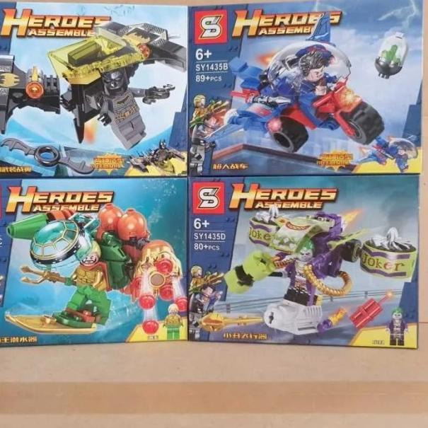 ♟ LEGO SY hulk Avengers ironman Captain America Super heroes lego anak ★