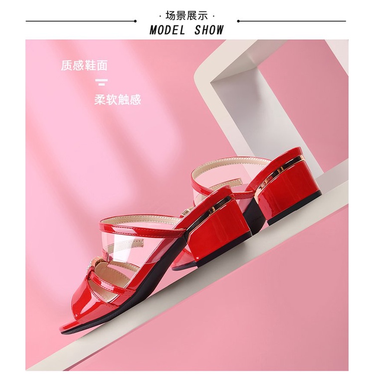 aid 0303, sandal heels wanita import fashion sandal hak tinggi cantik dan terkiniian terlaris terpopular