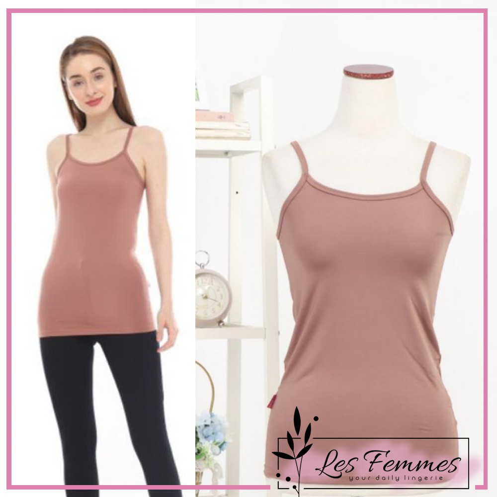 Tang Top/Tank Top Kaos dalam singlet cewe perempuan dewasa size L - XXL bahan adem berkualitas