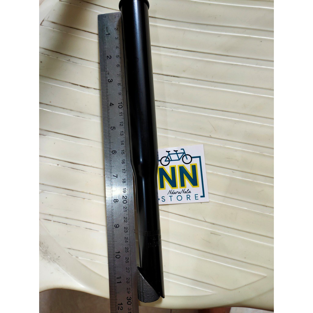 Adaptor stem 22.2 panjang 29 cm Hitam nn store sepeda gowes