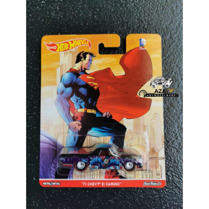 Hot Wheels 71 Chevy El Camino Pop Culture batman superman