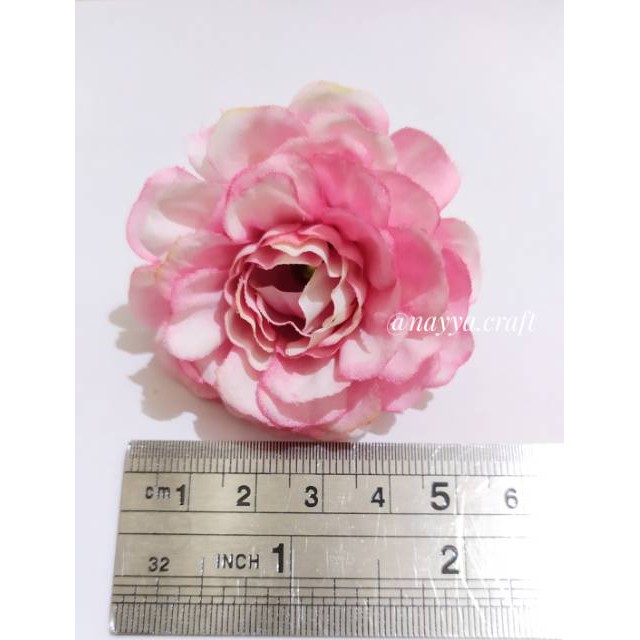Kepala bunga mawar artificial Azalea Peony kelopak rhododendron ponticum hiasan mahar dekorasi craft