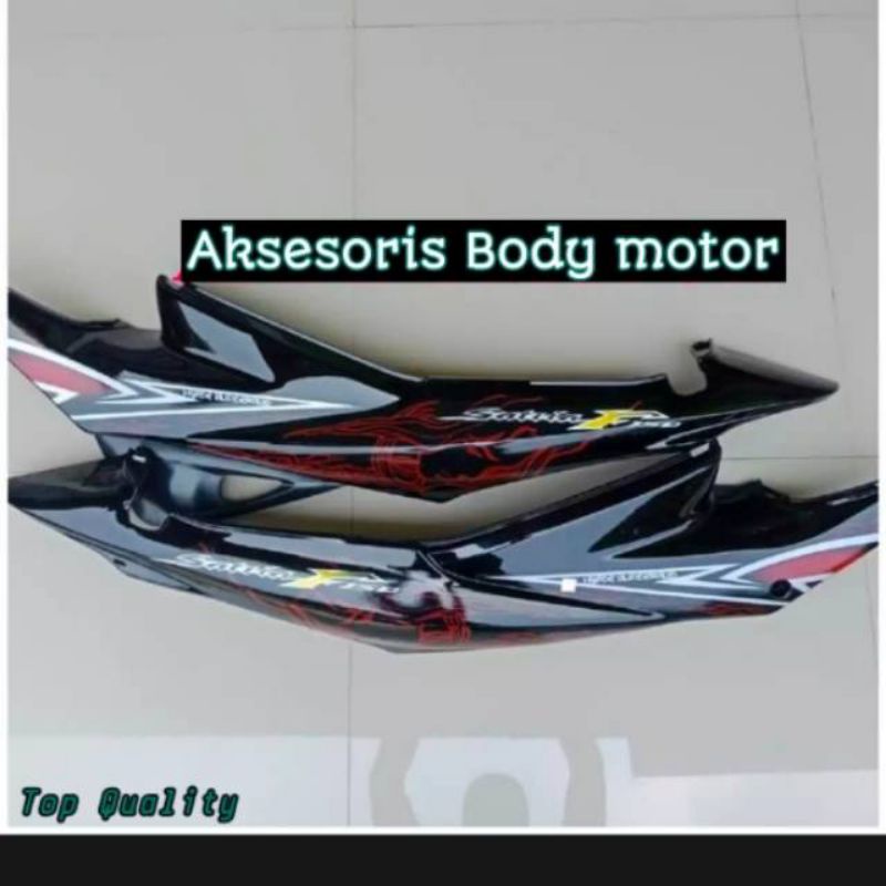 Cover Body Belakang Kanan Kiri Satria Fu Cw Hitam 2012-2013 / Satria Fu Barong / Fu Lama(Old)