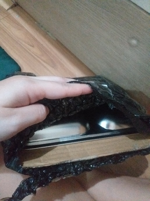 Piring Makan 4 Sekat Tempat Makan Persegi Bahan Stainless