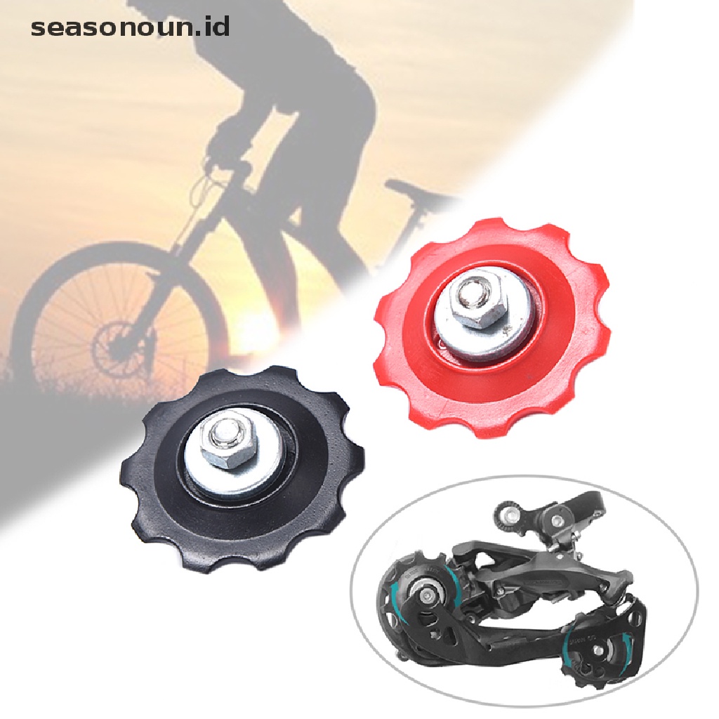 (seasonoun) Pulley Derailleur Belakang Sepeda 10T Bahan Plastik