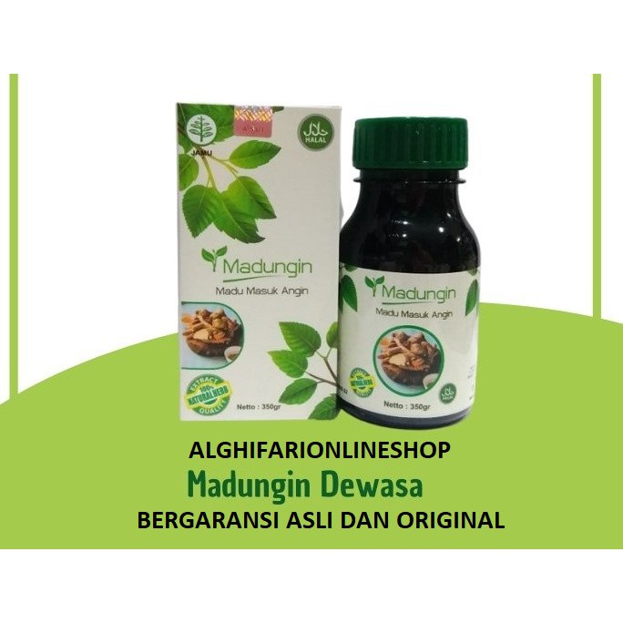 Madungin Dewasa ORIGINAL Atasi masuk angin, meriang dan perut kembung