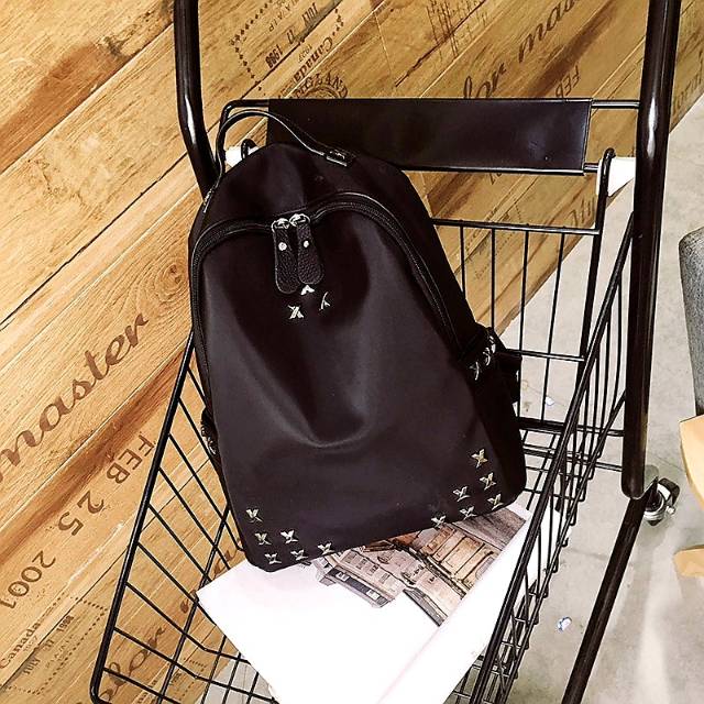 Tas Ransel Import Korea Murah Backpack Decendent of the sun Ransel Bag Hitam Murah Kado Tas Sekolah