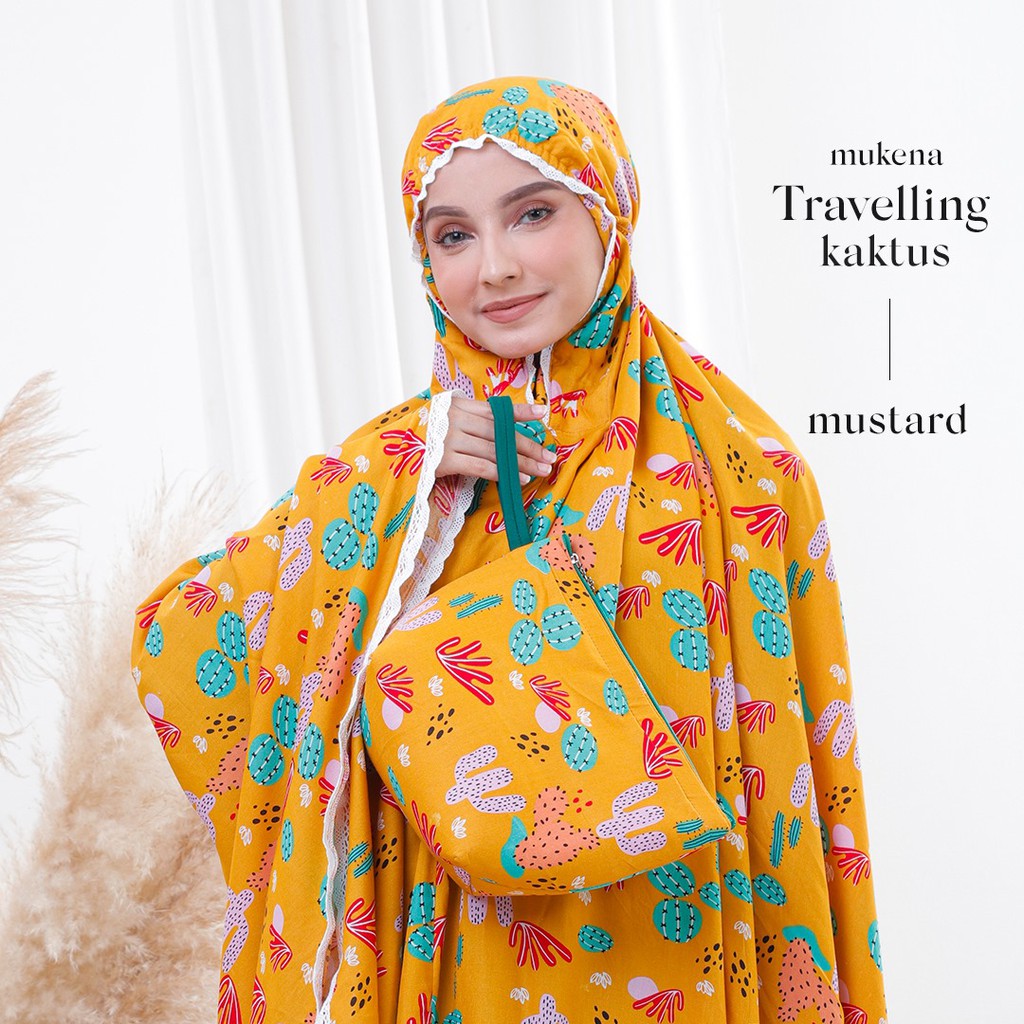 Mukena Dewasa Traveling Kaktus