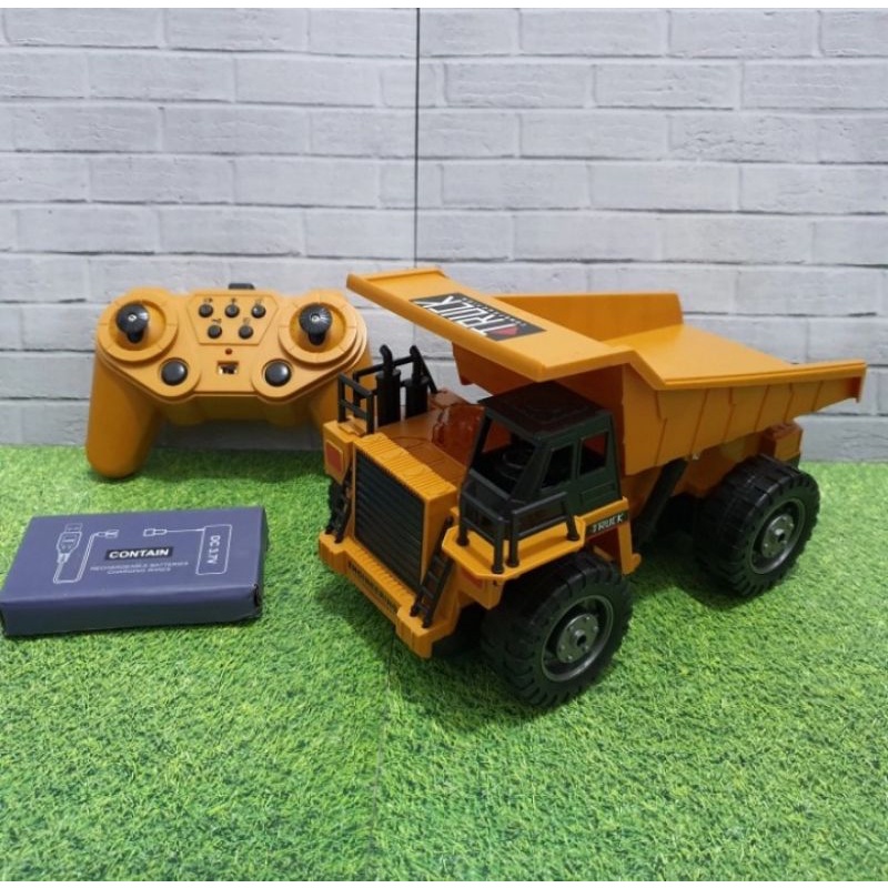 Mainan Rc Dump Truk Anak-Mainan Remote Control Truk Huina