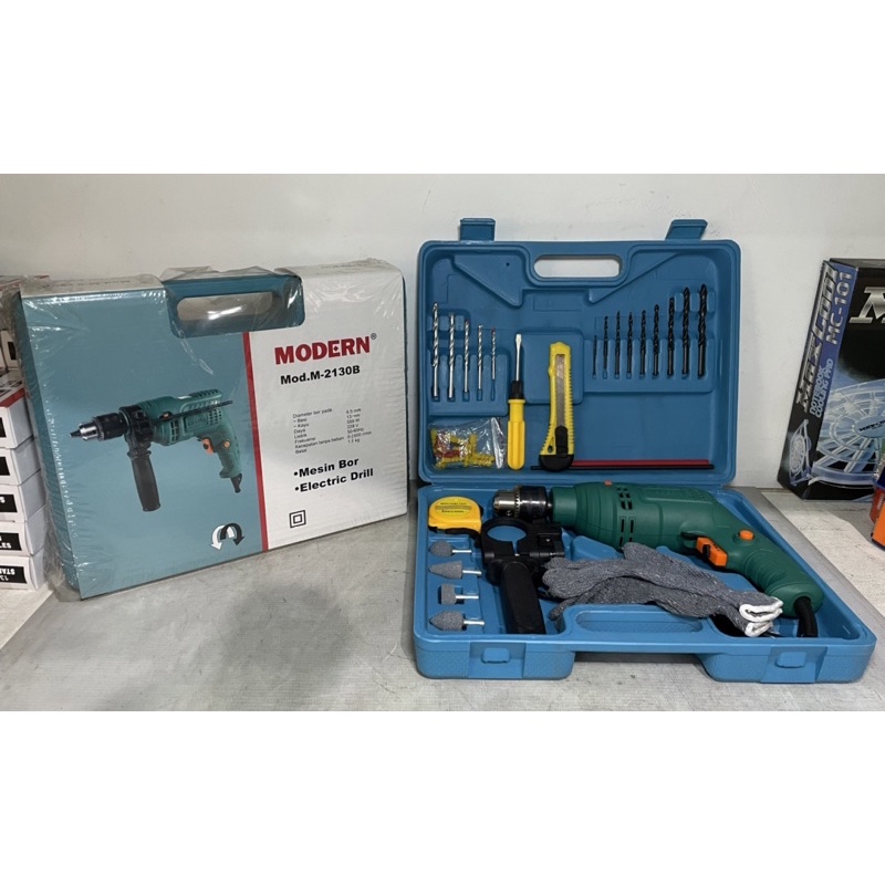 mesin bor m-2130b modern / mesin bor 13mm / mesin bor set 13mm modern / mesin bor set koper 13mm modern / mesin bor modern impact drill / modern mesin bor listrik 13mm / modern bor m 2130b / mesin bor beton modern / mesin bor tangan modern / mesin bor