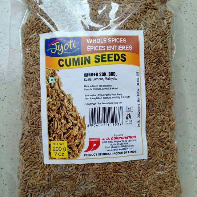 

CUMIN SEEDS/ Jintan Putih 50 gr