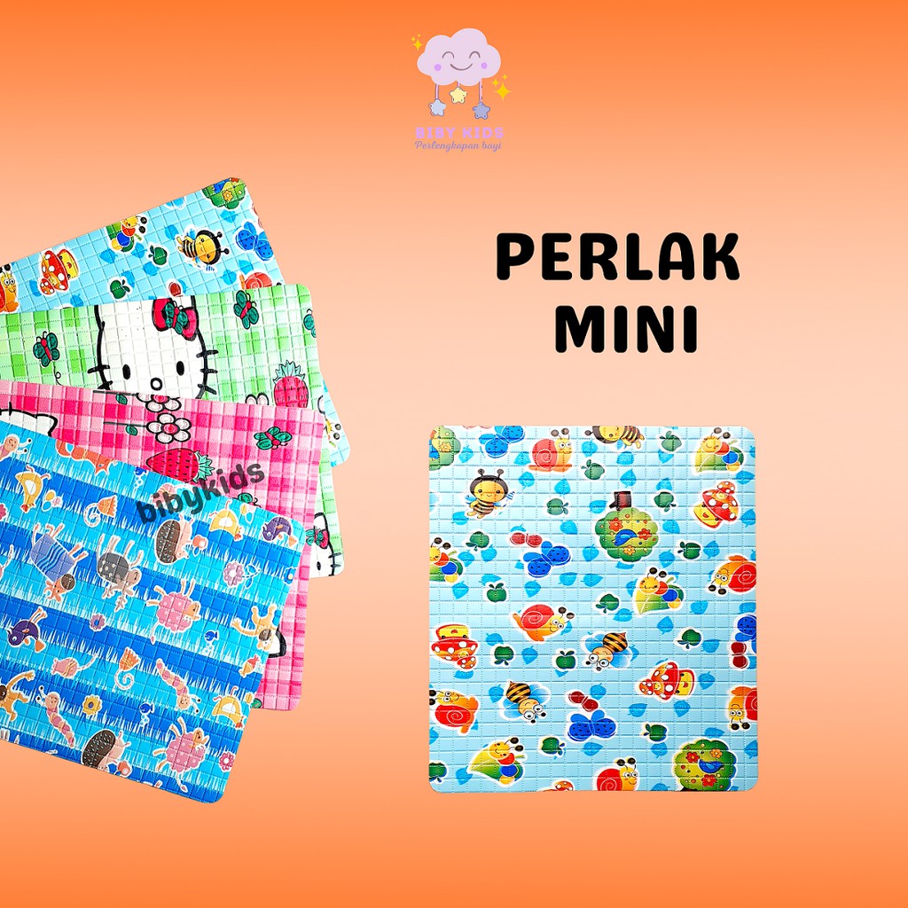 OBRAL Perlak Pangku Bayi Mini Alas Ompol Tidur Baru Lahir Newborn Perlengkapan Tidur Murah Motif