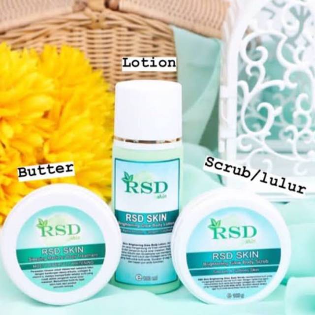 Paket RSD Skin 750 - Lotion Pemutih Badan - Body Whitening RSD Skin Pati