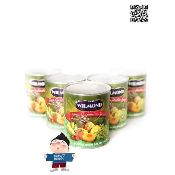 

Wilmond Afrika Fruit Cocktail in Syrup Canned- Buah Kaleng 825g