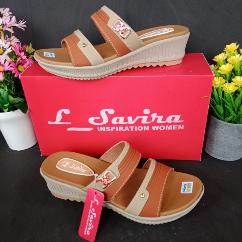 PROMO ... !!! SANDAL WANITA WEDGES BERKUALITAS J02