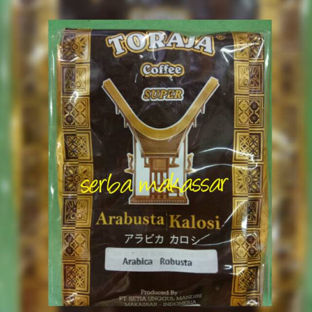 

Kopi arabika kalosi super 250 gr