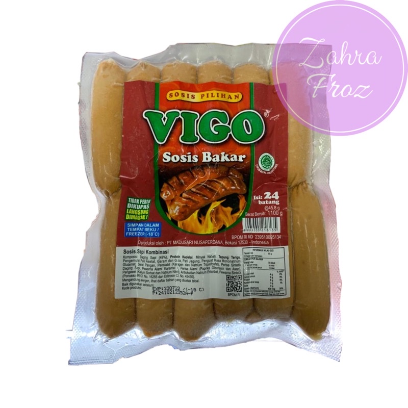 

VIGO SOSIS BAKAR SAPI ISI 24 PCS