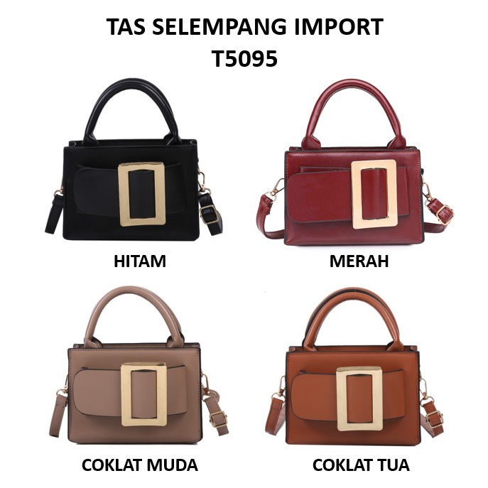 POKY - Tas GESPER Selempang Wanita T5095/ Slingbag Wanita