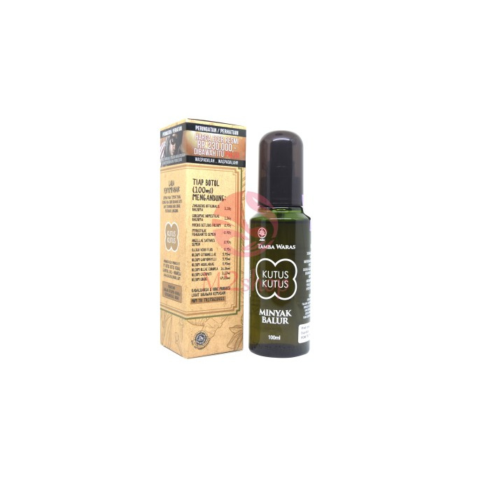Minyak Kutus Kutus/ KutusKutus/ Kutus-Kutus Organic Herbal Heali