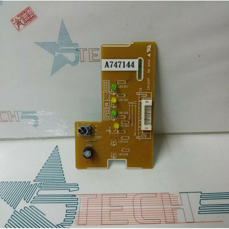 MODUL PCB PANEL SENSOR AC PANASONICc  A747144 SOKET 8 PIN KABEL