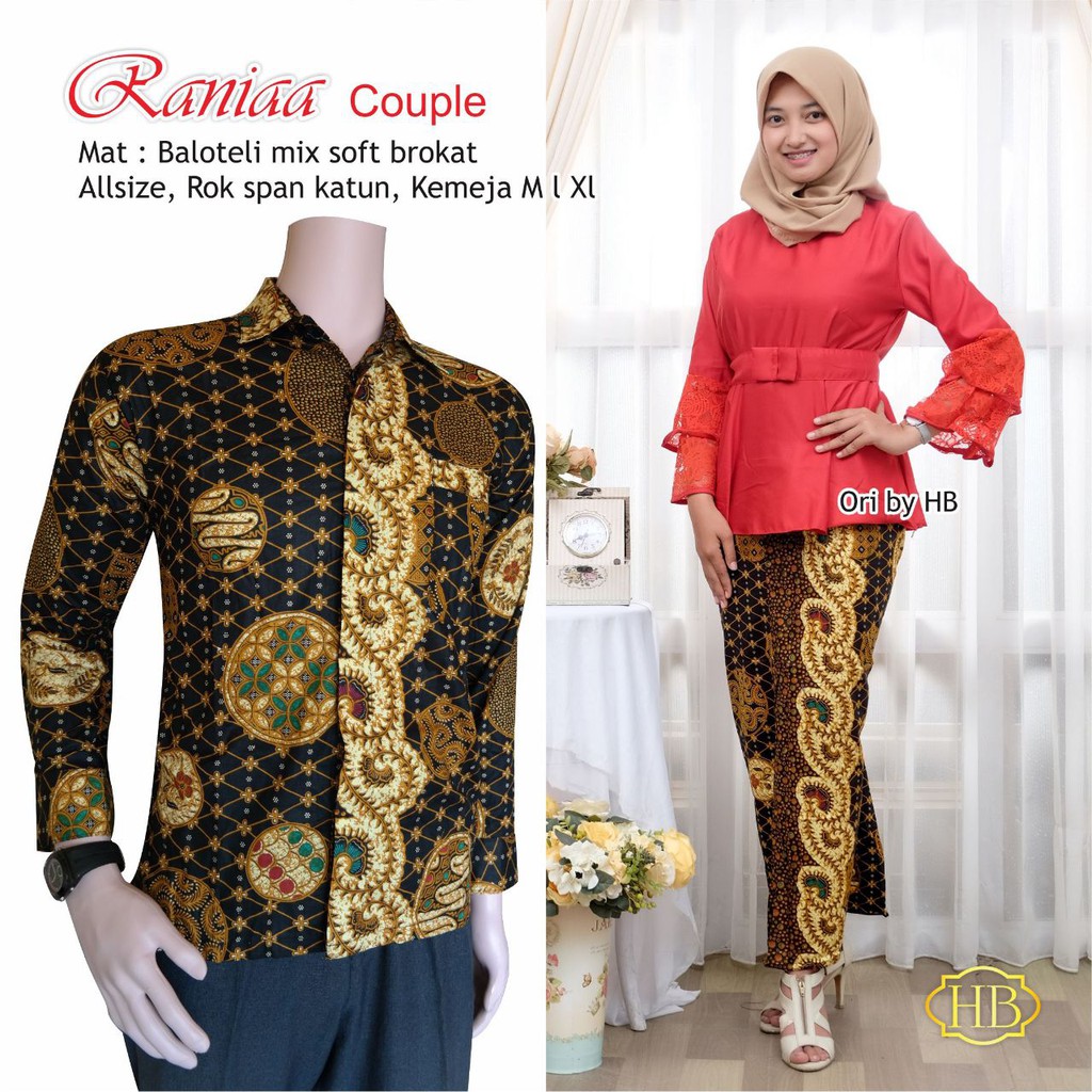 GROSIR BATIK RANIA COUPLE