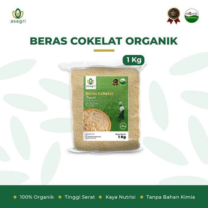 

Asagri Beras Coklat Organik 1 kg