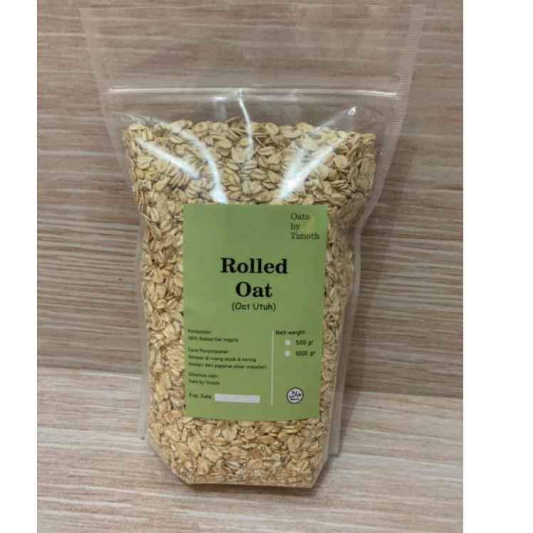 

[KODE PWFAK] Rolled Oats - Oat Flour (Tepung Oat) dijamin Halal - Organik