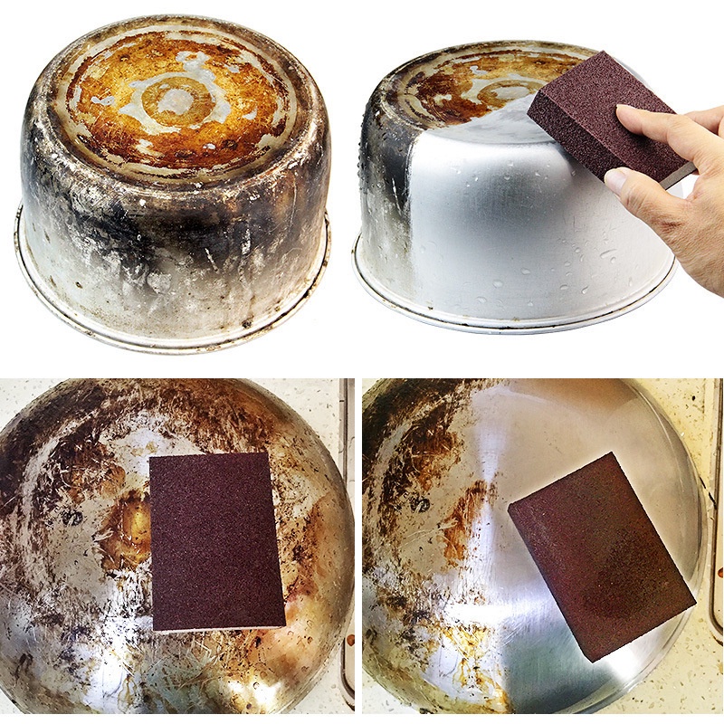 Magic Nano Sponge Cuci Pembersih Kerak Panci Wajan Dapur Multifungsi