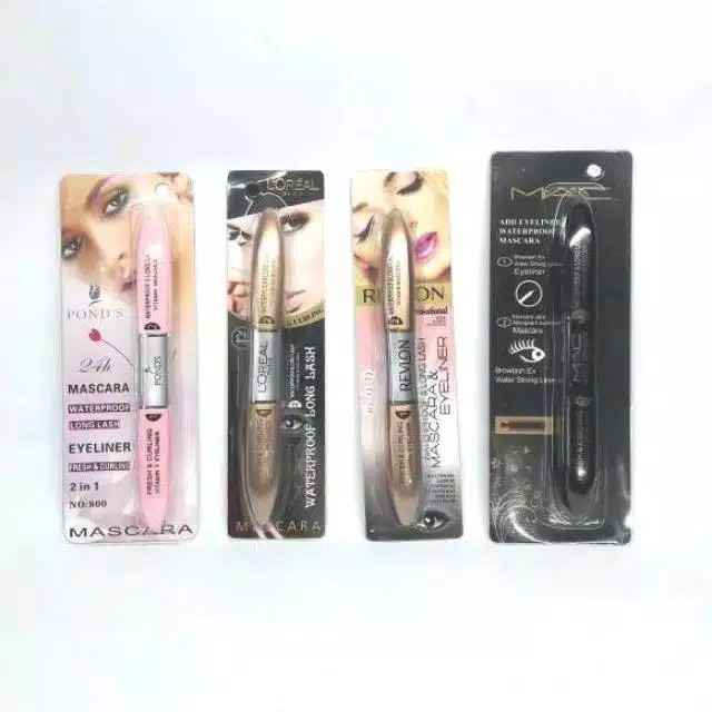 COD TERLARIS 2IN1 MASKARA-EYELINER RANDOM MERK