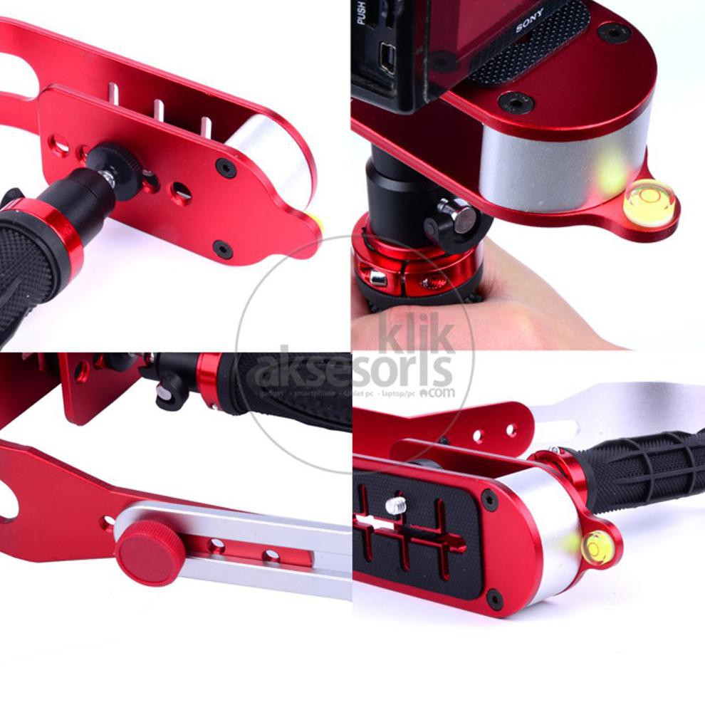 NEW Stabilizer Kamera Stabiliser Camera DSLR Action Cam Xiaomiyi Gopro SJCam Bpro dan Hp