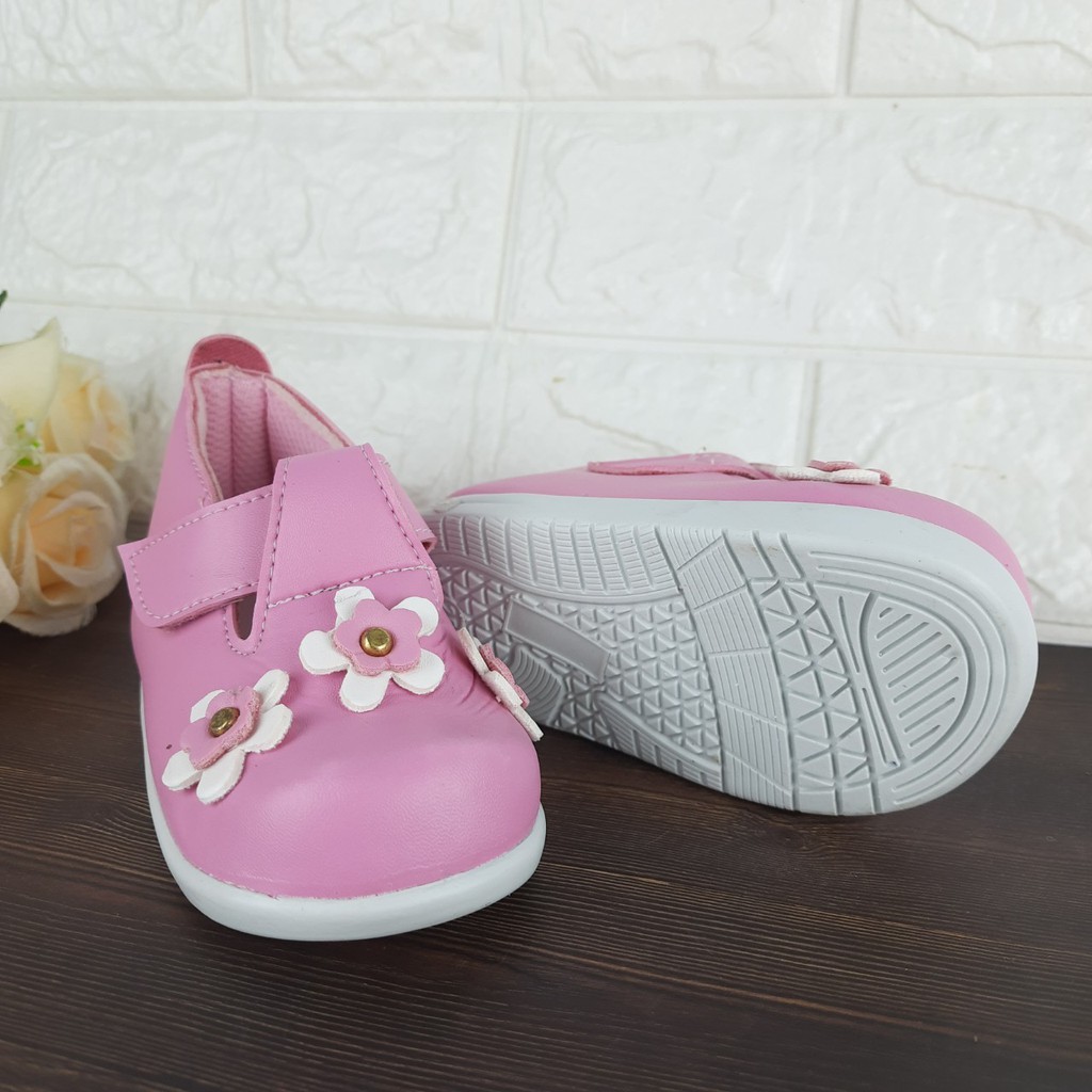 [TAMAN SEPATU TRENDY MURAH] SEPATU TRENDY MURAH ANAK PEREMPUAN BUNGA KECIL LUCU 1 2 3 TAHUN FAX20