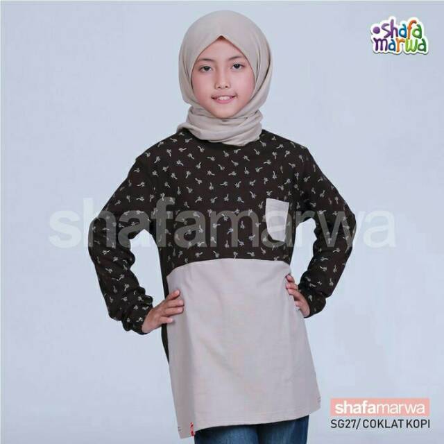 Shafa Marwa Kaos Sarimbit Anak Cewe SG27