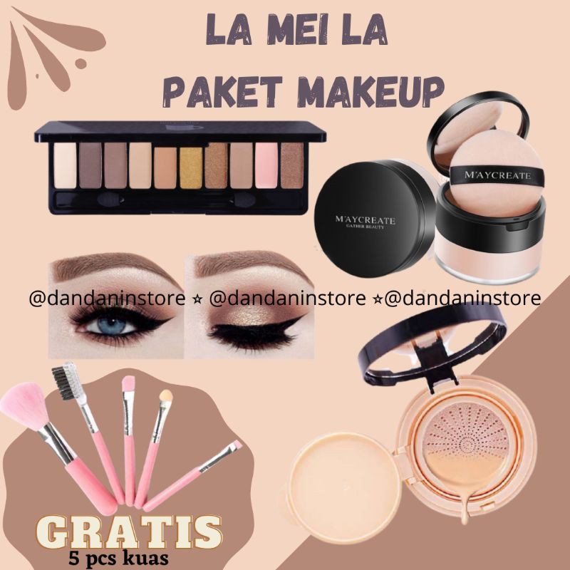 PAKET KOSMETIK WAJAH LA MAI LA LENGKAP MURAH