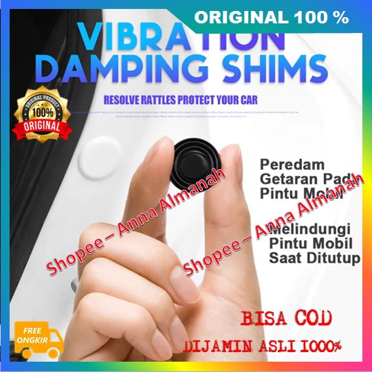 PROMO Car Spin Gasket Vibration Damping Shims Peredam Getaran Pada Mobil 8Pcs 100% ASLI ORIGINAL