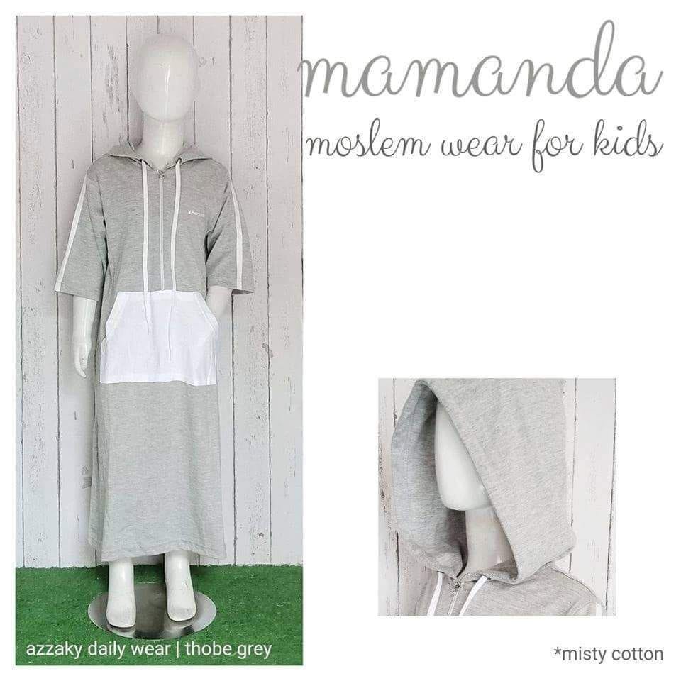 AZZAKY DAILY WEAR THOBE BY MAMANDA | THOBE ANAK | HOODIE ANAK LAKI-LAKI | DAILY THOBE ANAK