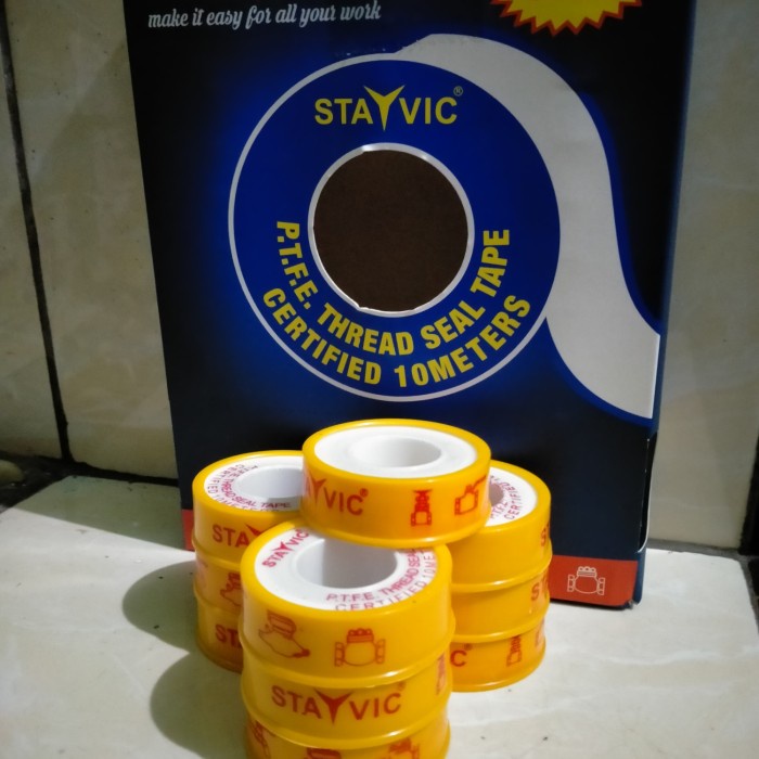 sealtape harga 1box isi 36pcs isolatip