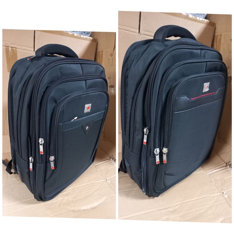 tas ransel polo classic jumbo 20 inch expending usb port