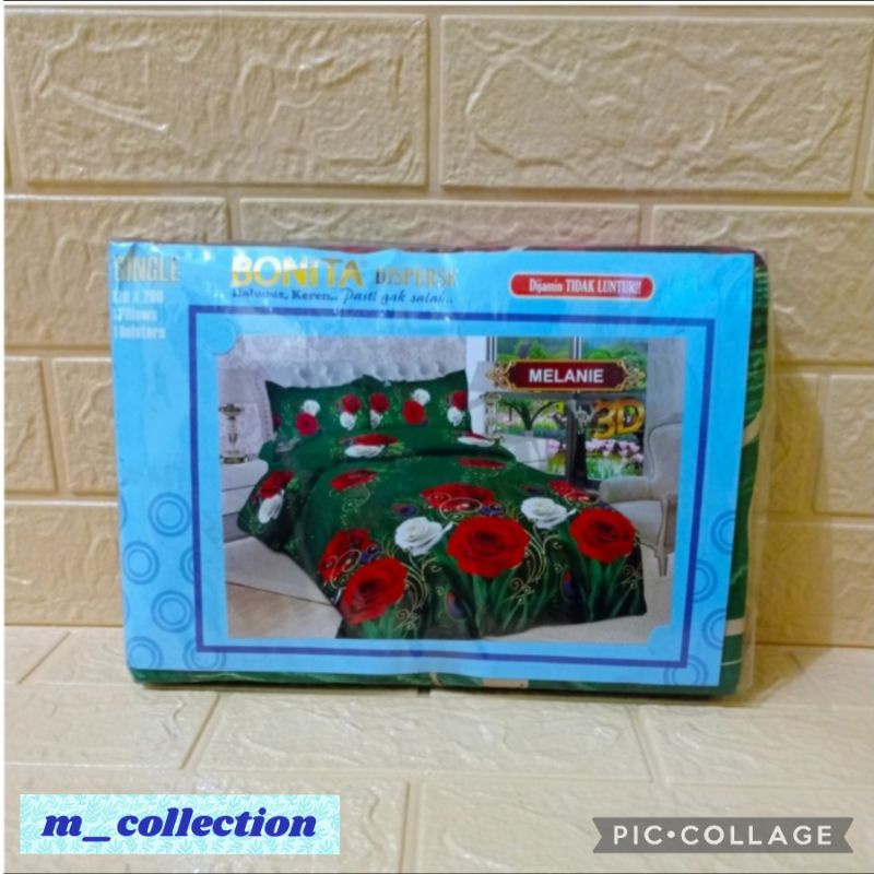 Sprei Bonita Disperse Single Size B1 120c200 - Melanie