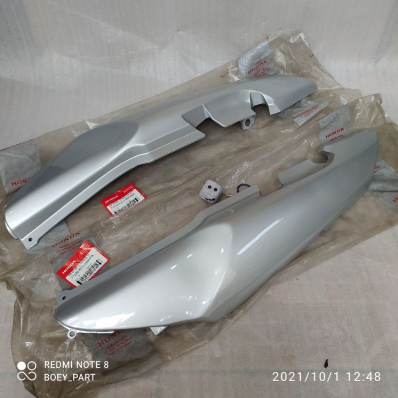 body bodi belakang honda tiger cw lama silver silper original ahm nos
