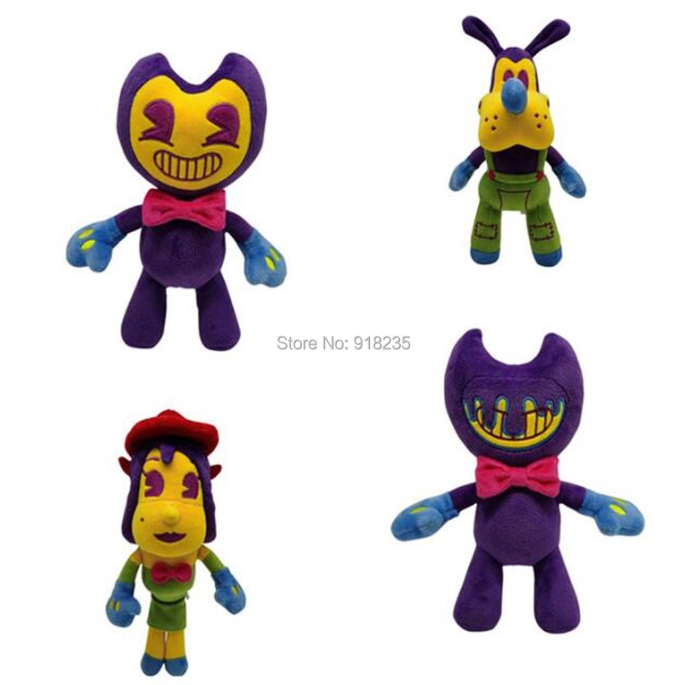 23-30cm Boneka Karakter Game Bendy Bahan Plush