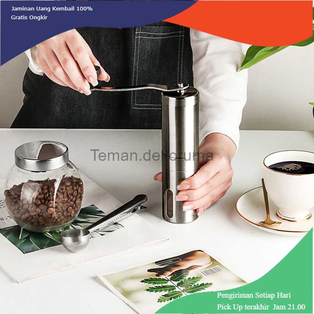 TD-AI02 Icafilas Alat Penggiling Kopi Manual Coffee Bean Grinder