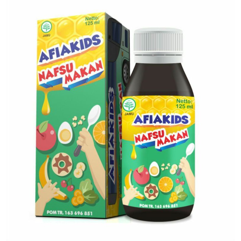 

afiakids madu herbal penambah nafsu makan