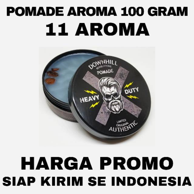 Downhill Pomade Oilbased  besar 100gram aroma grosir murah 11 Aroma