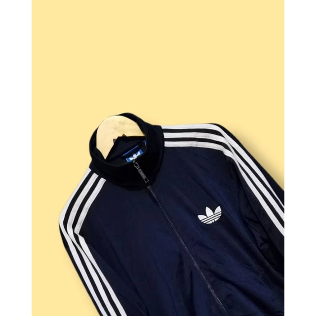 Adidas Firebird Tracktop navy second original hoodie SST crewneck superstar size 105 L fit XL